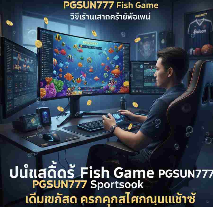 วิธีเริ่มเล่น Fish Game PGSUN777
