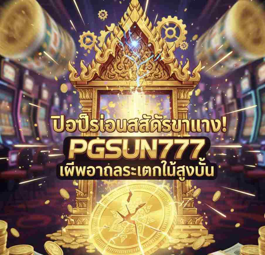 โปรโมชั่นสล็อตสุดฮอต! PGSUN777